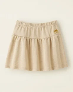 Girls Gold Sparkle Skirt
