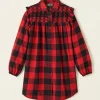 Girls Park Plaid Dress