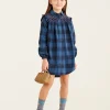 Girls Park Plaid Dress