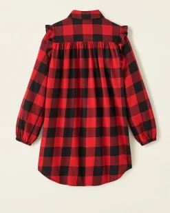 Girls Park Plaid Dress