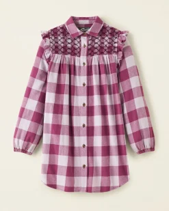 Girls Park Plaid Dress