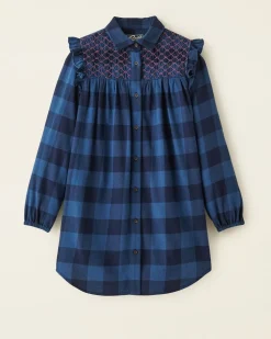 Girls Park Plaid Dress