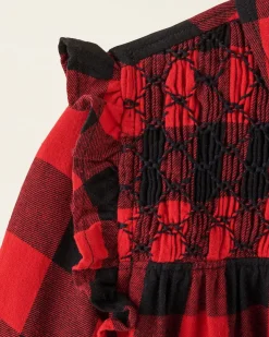 Girls Park Plaid Dress