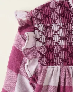 Girls Park Plaid Dress