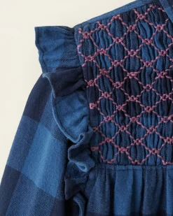 Girls Park Plaid Dress