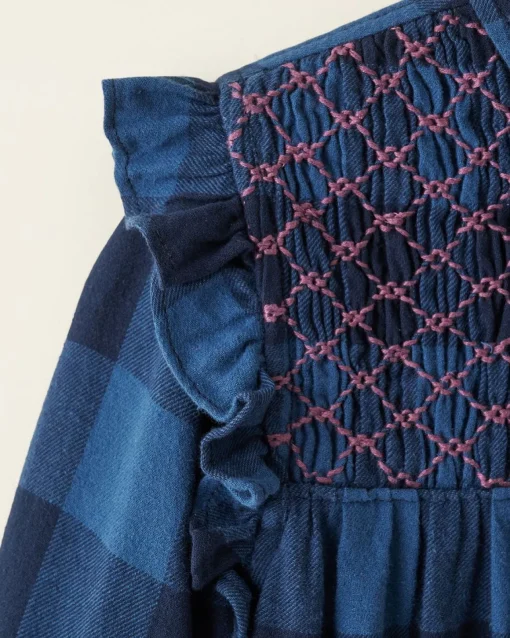 Girls Park Plaid Dress