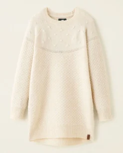 Girls Pom Pom Sweater Dress