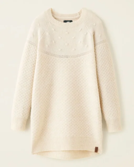 Girls Pom Pom Sweater Dress