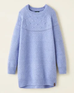 Girls Pom Pom Sweater Dress