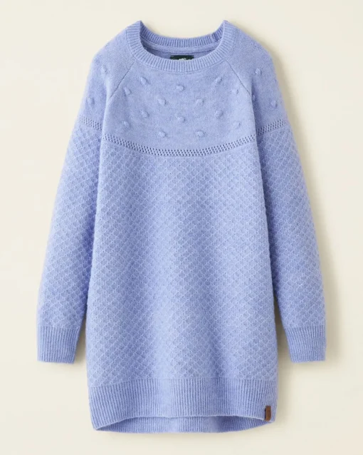 Girls Pom Pom Sweater Dress