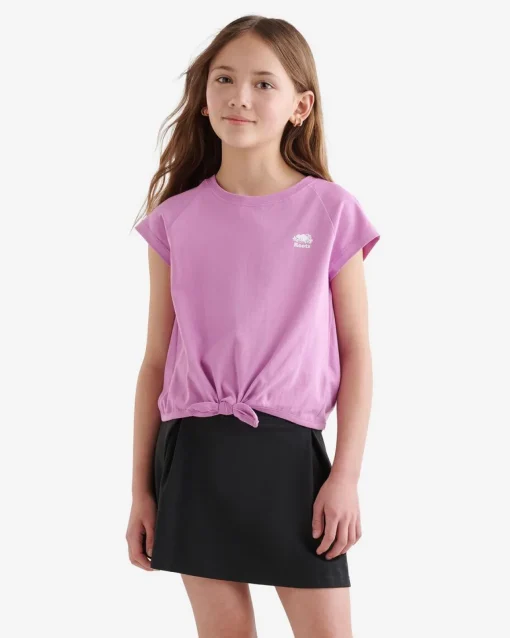 Girls Raglan Tie T-Shirt