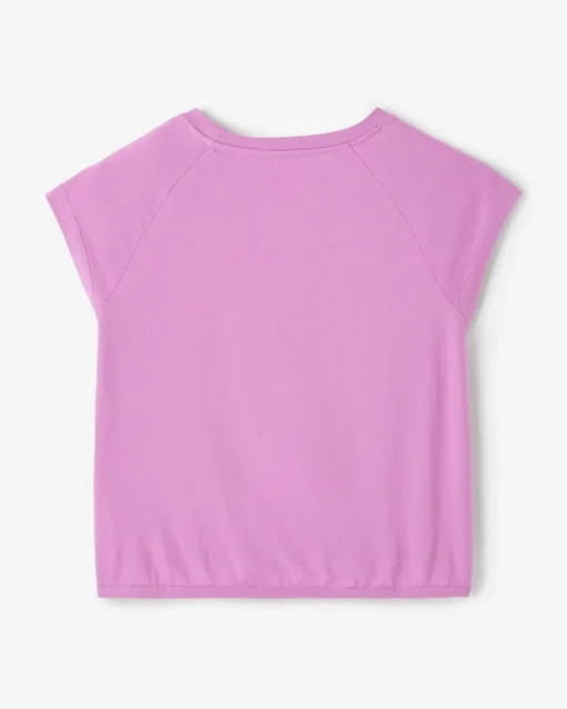 Girls Raglan Tie T-Shirt