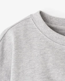 Girls Warm-Up Bubble Crew Sweatshirt