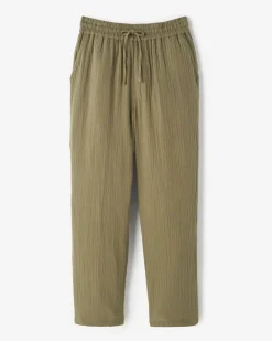 Isla Cotton Gauze Pull On Pant