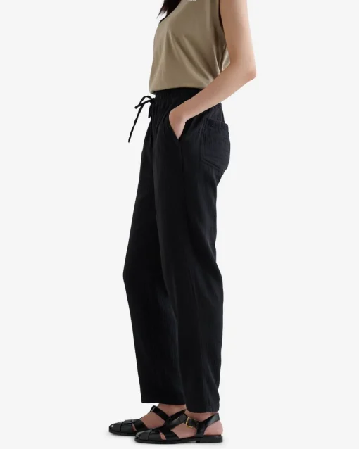 Isla Cotton Gauze Pull On Pant