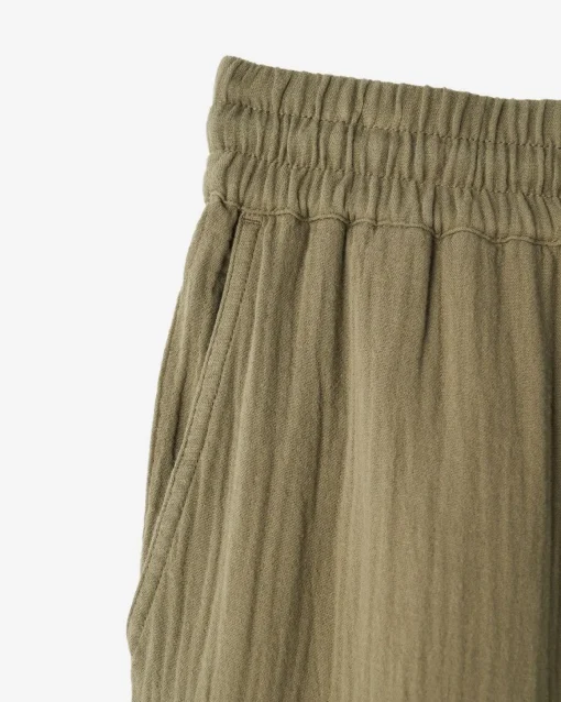Isla Cotton Gauze Pull On Pant