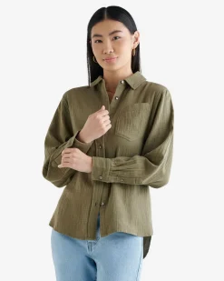 Isla Cotton Gauze Shirt