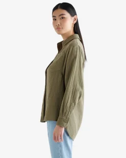 Isla Cotton Gauze Shirt
