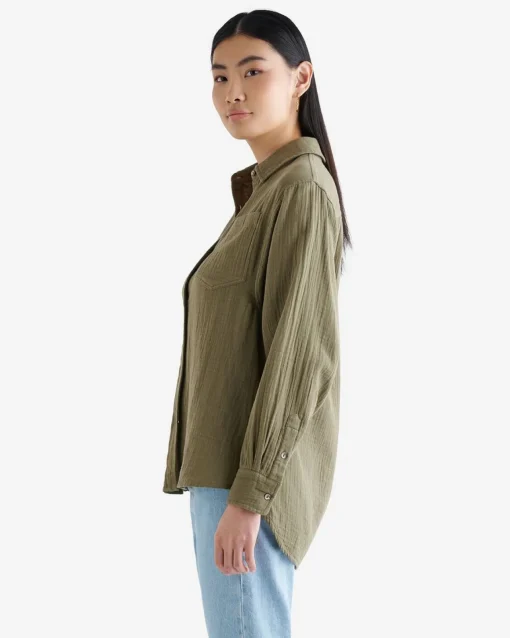 Isla Cotton Gauze Shirt
