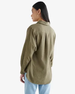 Isla Cotton Gauze Shirt
