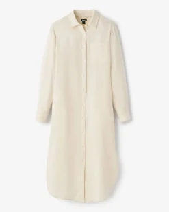 Isla Cotton Gauze Shirt Dress