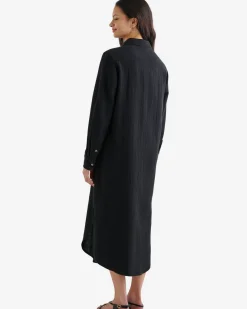 Isla Cotton Gauze Shirt Dress