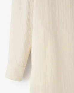 Isla Cotton Gauze Shirt Dress