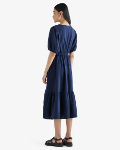 Isla Cotton Gauze Tier Dress