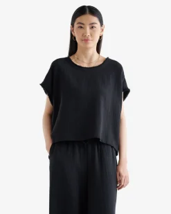 Isla Cotton Gauze Top