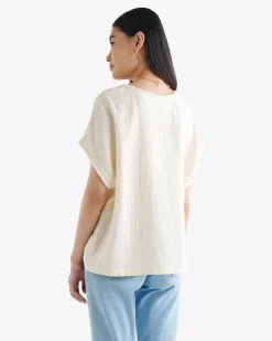 Isla Cotton Gauze Top