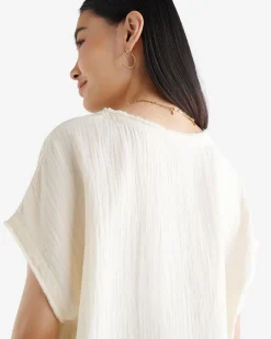 Isla Cotton Gauze Top