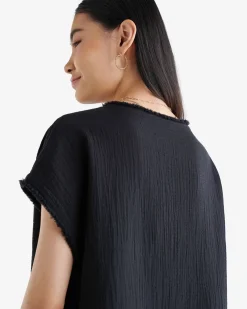 Isla Cotton Gauze Top