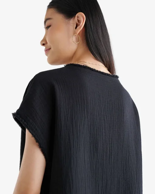 Isla Cotton Gauze Top