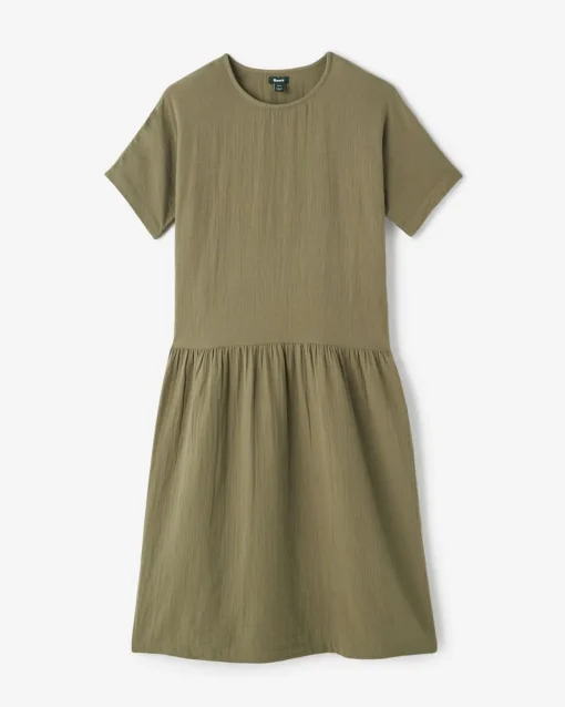 Isla Gauze Drop Waist Dress