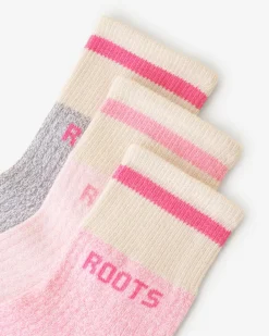 Kid Cabin Ankle Sock 3 Pack