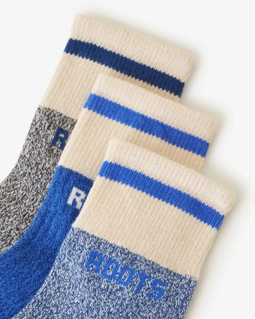 Kid Cabin Ankle Sock 3 Pack