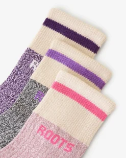 Kid Cabin Ankle Sock 3 Pack