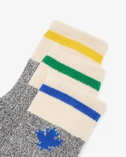 Kid Cabin Maple Sock 3 Pack