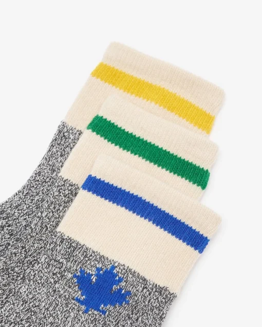 Kid Cabin Maple Sock 3 Pack