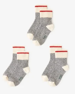 Kid Classic Cabin Ankle Sock 3 Pack