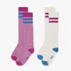 Kid Cotton Knee Sock 2 Pack