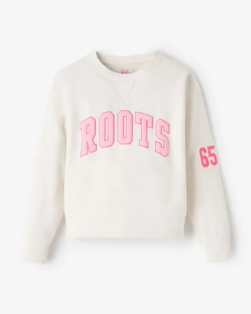 Kids Barbie X Roots 65 Relaxed Crew Sweatshirt