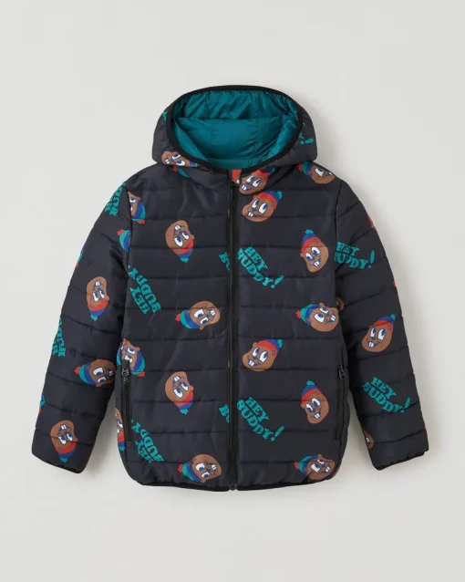 Kids Buddy Reversible Puffer Jacket