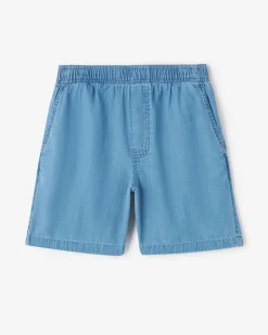Kids Chambray Camp Short