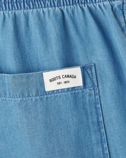 Kids Chambray Camp Short