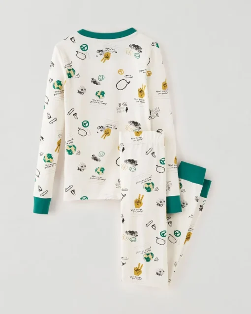 Kids Doodle Diy Pj Set