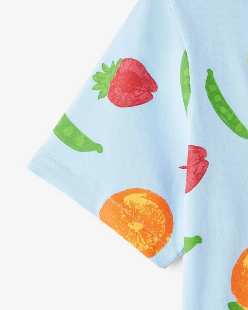 Kids Garden Print Camp Shirt