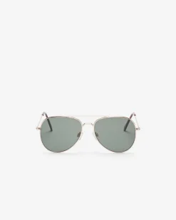 Kids Metal Aviator Sunglasses