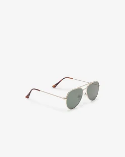 Kids Metal Aviator Sunglasses