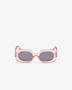Kids Oval Crystal Colour Sunglasses